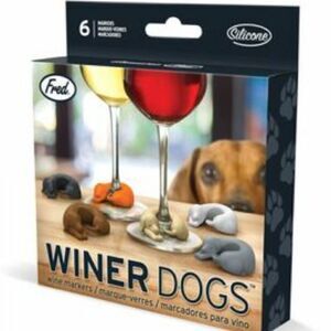 NIB WINER DOGS WINE MARKERS